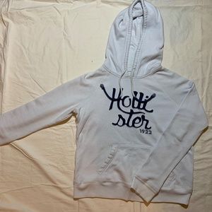White Hollister Hoodie